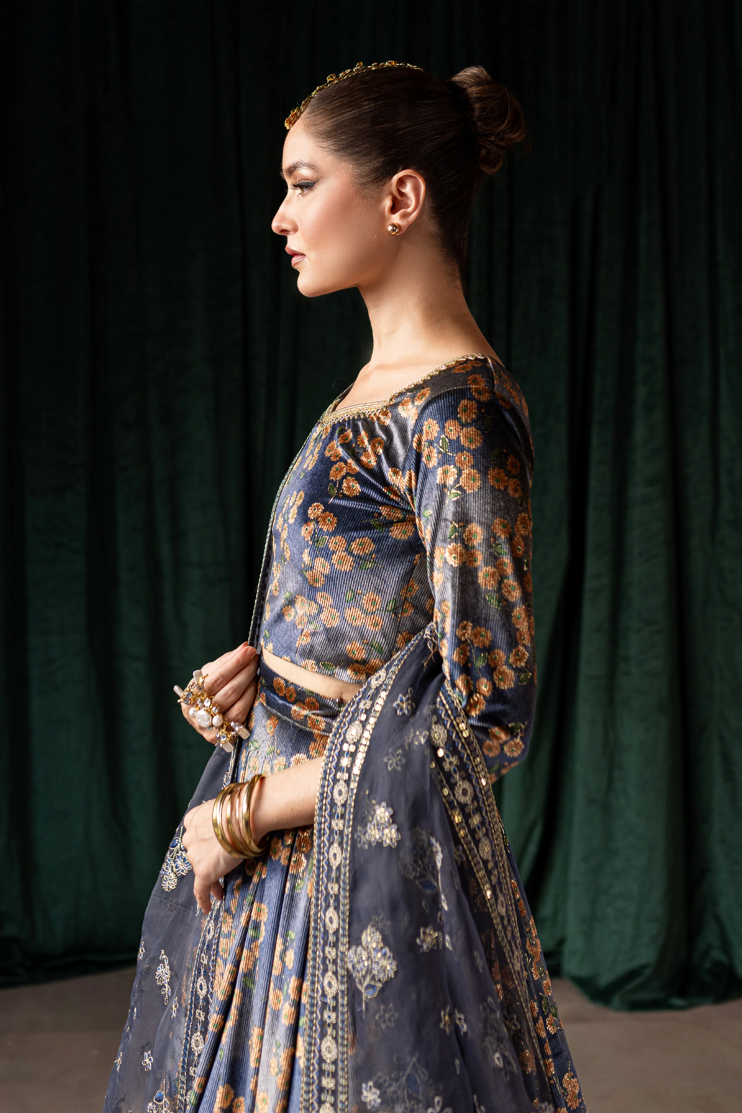 Blue Cicely  3Pc - Formal Dress - Image 5