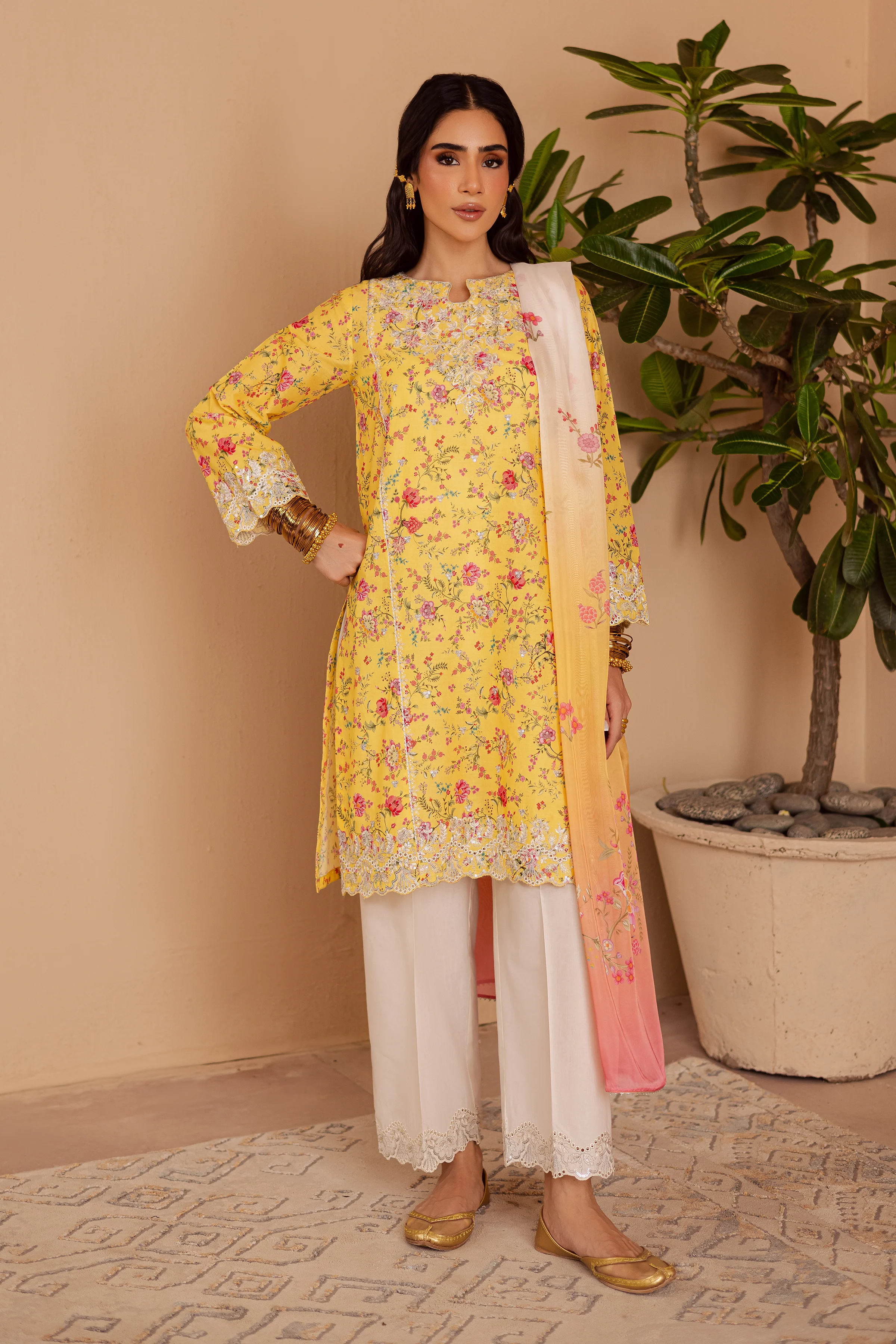 Emma 3Pc - Festive Eid Prints - Image 4
