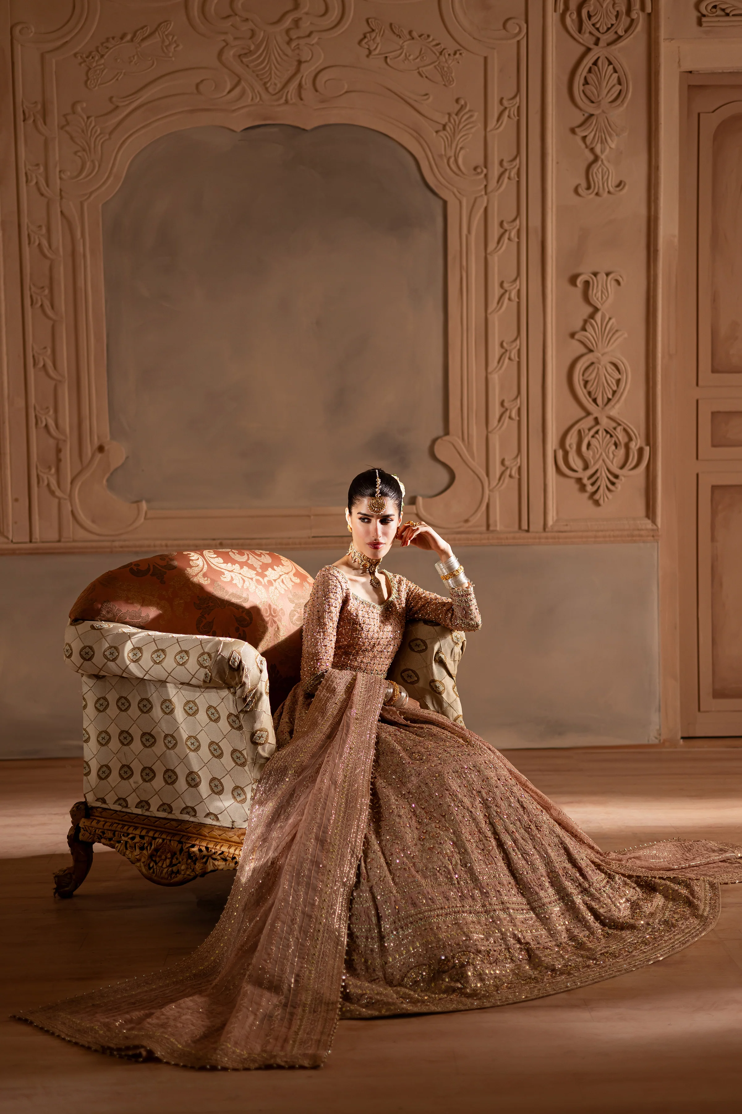 Nazneen 3Pc - Bridal Dress - Image 4